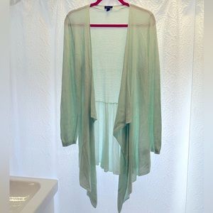 Mint green Super Soft cardigan. Torrid size 1. Wore once